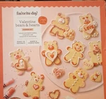 Favorite Day Valentine's Bears & Hearts Cookie Kit, 16 Pack, Dessert Pantry. Fixed Price $18.00.