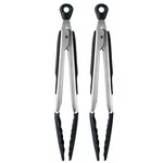 Oxo Good Grips Kitchen Tongs With Silicone Head 9" / 23CM Soft Pack. Fixed Price $38.34.