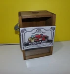 New - Samsonico Holiday Beer Party Bottle Cap Bank Wood Case Opener. Fixed Price $22.93.