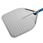 Gi.metal 14-IN Rectangular Perforated Pizza Peel 47-IN Handle Made Italy. Fixed Price $133.00.