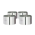 3 Kuchenprofi 4-PIECE Inch Stainles Steel Food Prep/plating/forming Rings, Si.... Fixed Price $49.16.