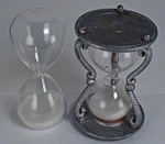 Decorative 5-INCH Hourglass, 5-MINUTE Timer, Sand. Fixed Price $21.14.