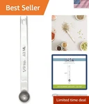 Polished 18/8 Stainless Steel Measuring - 0.125 Teaspoon Dishwasher Safe. Fixed Price $18.99.