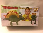 Tricerataco Holder Triceratops Dinosaur Holds Tacos Kids Funwares MIB2016. Fixed Price $15.00.