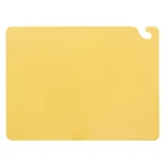 San Jamar CB182412YL Cut-n-carry Cutting Board, 18" X 24", Co-polymer, Yellow,. Fixed Price $82.99.