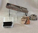 Miu France Professional Stainless Steel Mandoline Slicer Set Model 90768 Complet. Fixed Price $44.99.