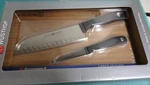 Wusthof Silverpoint Knives 4184/17CMSANTOKU Hollow Edge Knife And 4013/ 8CM. Fixed Price $69.99.
