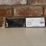 Pampered Chef Set Of Metal Straws 100092 Nylon Bag W/brush New Unused. Fixed Price $11.99.