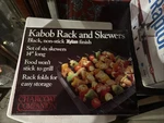 New Charcoal Companion Kabob Rack And Skewers Set Of Six 14" With. Fixed Price $5.99.