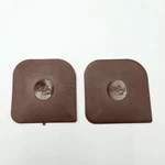 Vintage Pampered Chef #2610 Nylon Pan Scraper Set Of Brown Usa. Fixed Price $15.99.