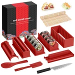 Ninger Sushi Making Kit Deluxe Edition Complete Maker Red,. Fixed Price $35.99.