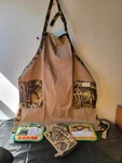 Team Realtree Camouflage Cotton Bib Apron Adjustable Neck Strap Pockets Unisex. Fixed Price $10.00.