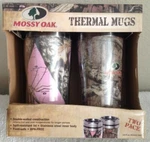 Mossy Oak Double-walled Thermal Mug Stainless Steel 14 Fl.oz. Fixed Price $13.99.