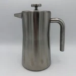 Francois Et Mimi French Press Coffee Maker Stainless Steel 1 Liter 33 Oz. Fixed Price $24.99.