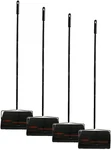 Steel Carpet/floor Sweeper,medium,black (pack Of 4). Fixed Price $174.99.