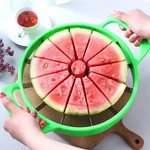 Manual Watermelon Slicer Stainless Steel Fruit Cutter & Divider Kitchen Tool. Fixed Price $20.99.
