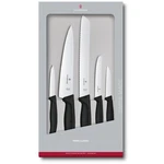 Kitchen Knife Set 5 Piece Paring Utility Carving Bread Black Victorinox Swiss. Fixed Price $124.99.