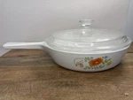 Corningware P-83-B Wildflower Skillet Frying Pan 6.5 W/ Lid. Fixed Price $16.99.