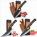 Hand Forged Cleaver Knife Stainless Steel Boning Kitchen Cooking. Fixed Price $59.90.