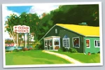 Traveler Food And Books Union Connecticut Postcard. Fixed Price $7.99.