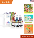All-in-one S700 Snow Cone Kit: 25 Cups, Syrups & Easy Cleanup For Family Fun. Fixed Price $153.99.