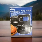 Oster Hamburger Patty Maker- 8 Pieces Dws Nib Perfectly Shaped Burgers #202. Fixed Price $18.70.