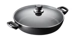 Scanpan Classic 12-1/2-INCH Covered Chef Pan, 12.5 Inch, Multicolor 4.2 Quarts. Fixed Price $198.30.