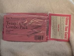 Pampered Chef Pink & White Twixit Combo Pack Set Of 10 Clips New The Pkg. Fixed Price $25.00.