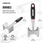 Farberware Soft Grips Meat Stainless Steel Tenderizer Cooking Kitchen Food Bbq. Fixed Price $24.99.