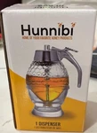 Hunnibi Honey/maple Syrup 8 Oz Dispenser - Acrylic Glass Jar No Drip. Fixed Price $8.00.
