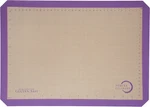 Silicone Bake Mat, Half Size, 11 7/8-INCH By 16 1/2-INCH, Purple Border. Fixed Price $22.99.