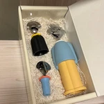 Alessi Anna G Corkscrew Bottle Stopper Set Boxed Alessandro Mendini Italy. Fixed Price $169.00.