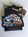 Romero Britto Cat Ceramic Tea Bag Holder Dish Plate Home Kitchen Art 2008. Fixed Price $20.00.