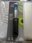 Oxo Softworks Corer Stainless Steel Head Makes Precise Cuts. Fixed Price $13.99.