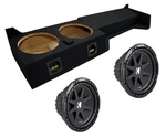 Kicker 43C104 10" Car Subwoofer Fits 05-19 Nissan Frontier Crew Cab Box 150W. Fixed Price $252.95.