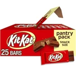Kit Kat Milk Chocolate Wafer Snack Size, Candy Pantry Pack, 12.25 Oz (25 Pieces. Fixed Price $31.99.