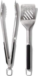 Good Grips Grilling Tools, Tongs And Turner Set, Black. Fixed Price $30.00.