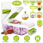 Pro Vegetable Chopper Mandoline Slicer Dicer- 2-IN-1 Onion Cutter Meal Prep Tool. Fixed Price $17.00.