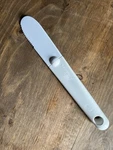 Tupperware Spreader White Plastic 271082 Butter Knife Kitchen Tool. Fixed Price $15.99.