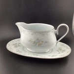 Noritake #2964 Ireland Patience Gravy Boat With Unattached Underplate Mint. Fixed Price $17.50.