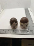 Napco His & Her Heads Salt Pepper Shakers S918 HI-1019D. Fixed Price $16.50.