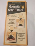 The Original Reversable Magnetic Sand Timer Westminster Hourglass. Fixed Price $9.57.