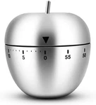Apple Stainless Steel 60-MINUTE Kitchen Timer. Fixed Price $8.99.