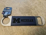 Michigan Wolverines Ncaa Double Ended Metal Bottle Opener Party Starter Engraved. Fixed Price $9.99.