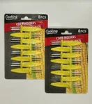 Cooking Concepts Pack Of 16 Corn The Cob Holders Skewers Prongs. Fixed Price $8.58.
