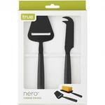 Tru Nero Cheese Knife And Slicer Set Black 2 Piece Kitchen Utensil Gift New. Fixed Price $11.99.