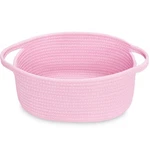 Small Basket, 12"X 8" 5" Cute Woven Rope Room Shelf Storage B.... Fixed Price $20.37.