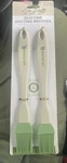 Mr. Bar-b-q Silicone Basting Brushes Set Of 2 Heat And Stain Resistant Nwt Green. Fixed Price $5.00.