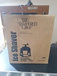 New The Pampered Chef Ice Shaver Snow Cones #2945 Vtg With Original Box And Book. Fixed Price $13.49.