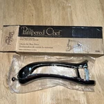 Pampered Chef Cherry & Olive Pitter 2080 Stainless Steel Open Box. Fixed Price $14.99.